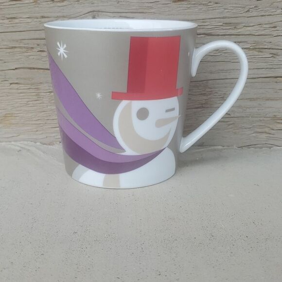 Snowman with a Wink Mug - Starbucks 2011 Holiday Edition #2 - Picture 5 of 5
